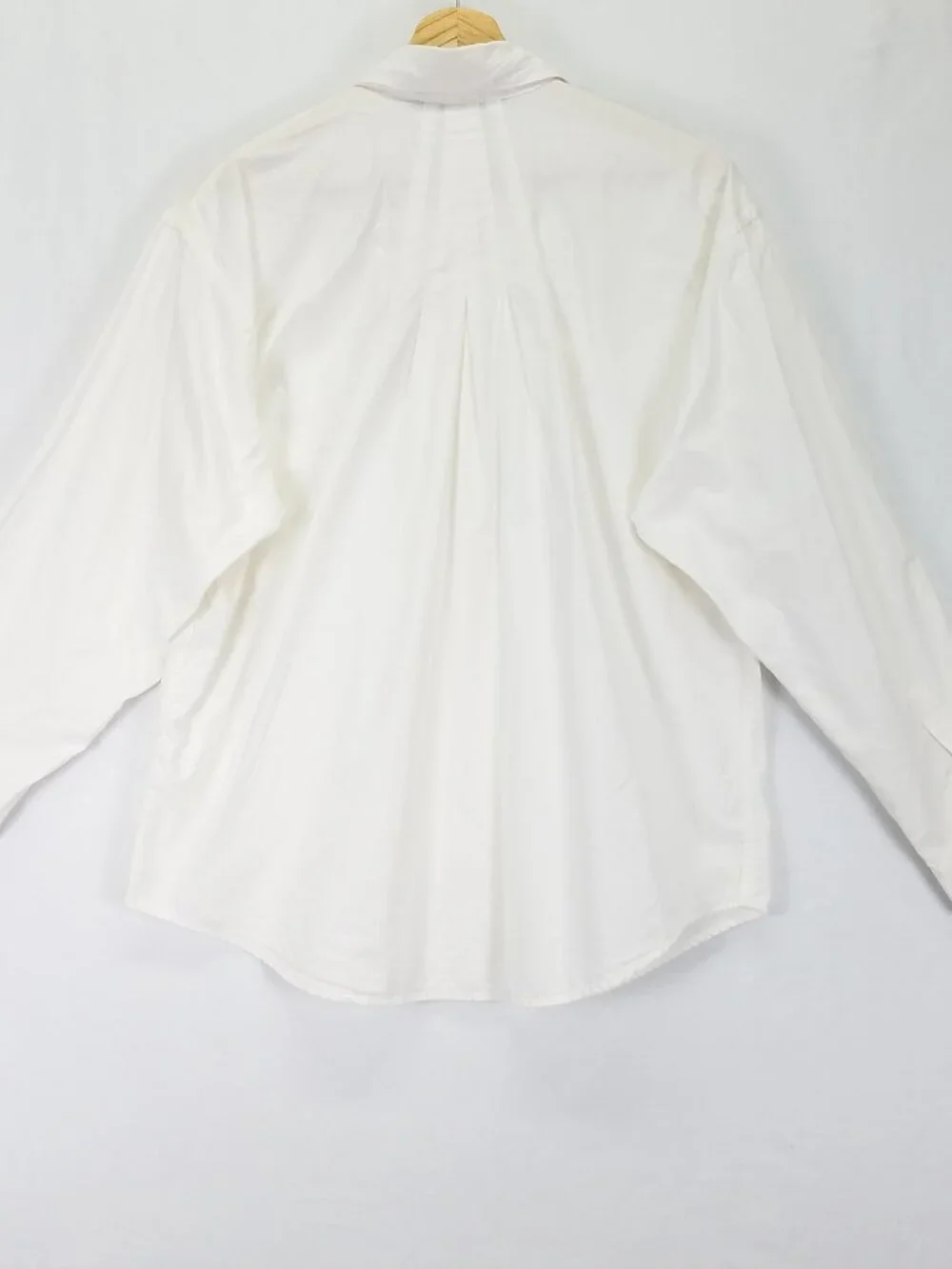Vintage Woolrich Christmas Holiday Cotton Button Up Shirt Cream Medium
